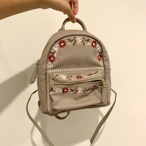 charming charlie floral mini backpack